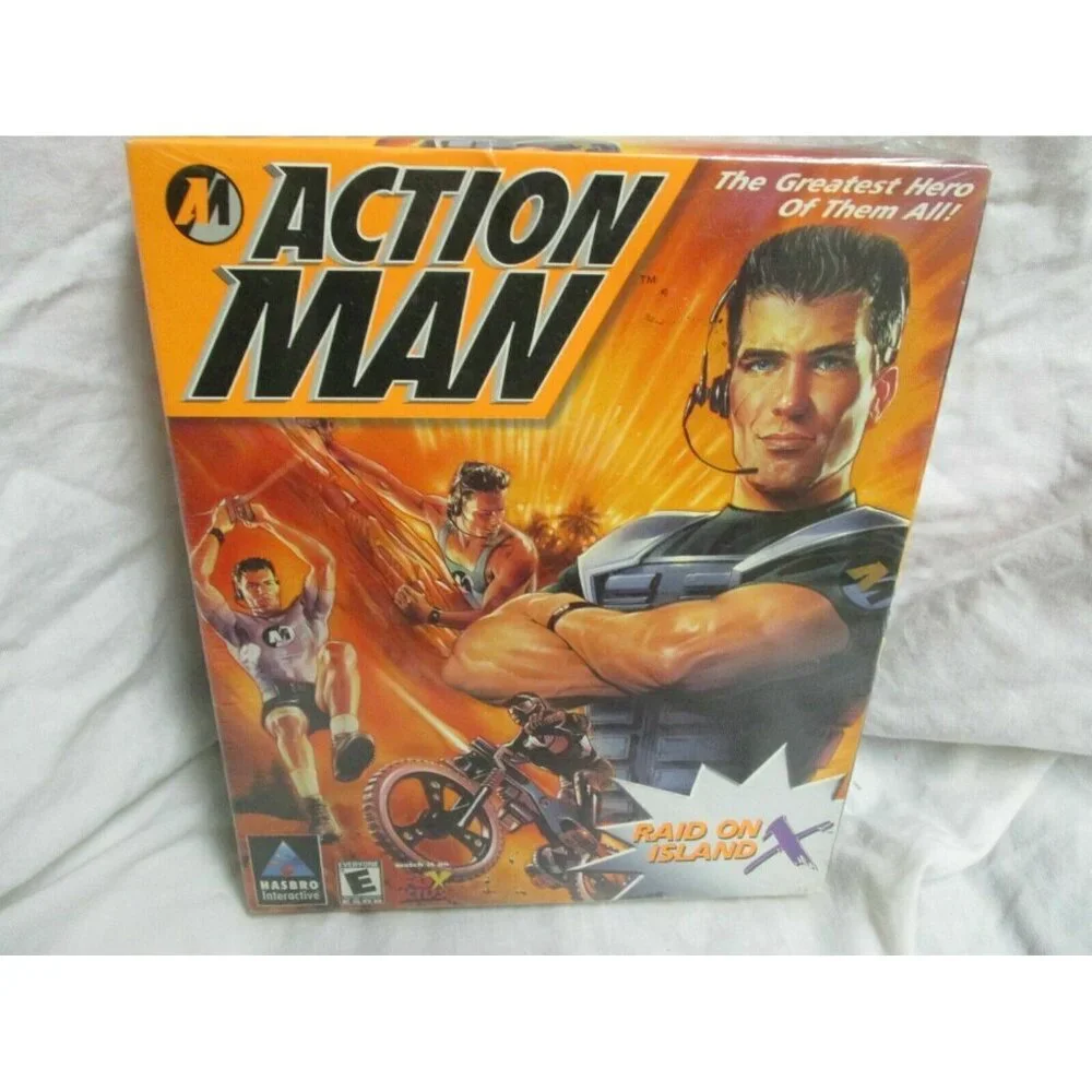 NEW Action Man: Raid on Island X (PC, 2000) SEALED Windows 95/98